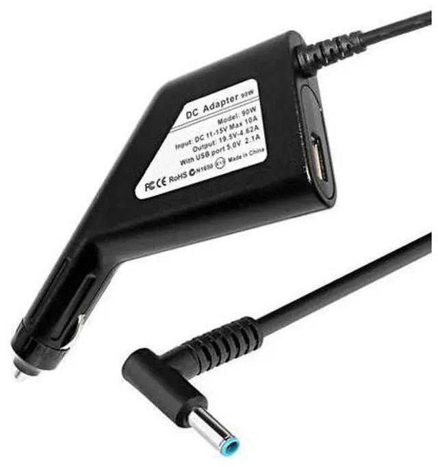 Main image of 19.5V 3.33A 4.62A 90W Laptop DC Car Charger Power Adapter for envy PPP009C 15-j009WM 14-k001XX 14-k00TX 14-k002TX 14-k005TX