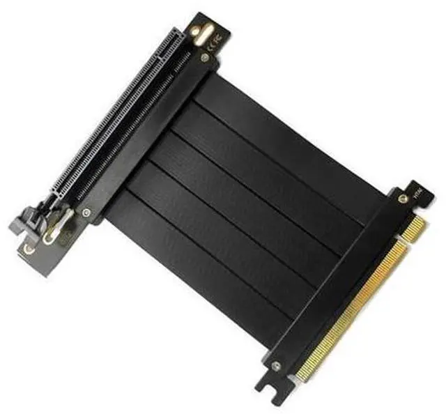 Main image of PCI-E 4.0 16X Graphics Card Extension Cable Adapter Board Expansion Port 90 Degree 15CM Cable-AB01