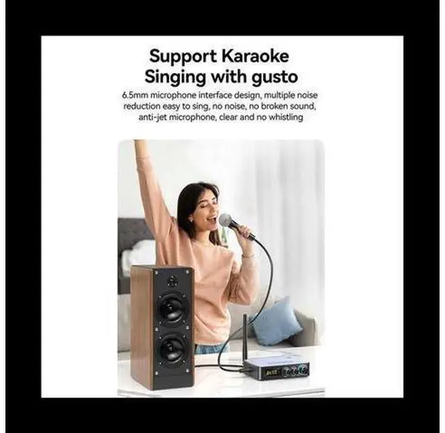 Main image of Tebe NFC Bluetooth 5.1 Audio Receiver Transmitter Coaxial RCA Wireless Bass Treble Music Adapter FM Radio(M9 Pro)
