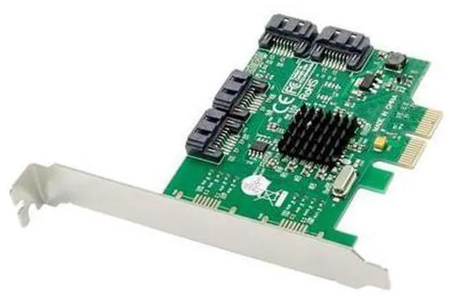 Main image of PCIe to 4 ports SATA III RAID Converter card SATA 6G RAID expansion card 88SE9230 chipset