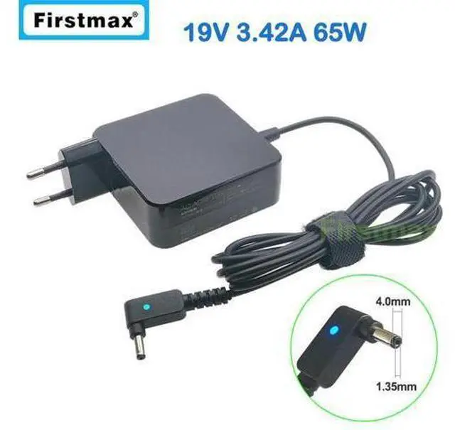 Main image of 19V 3.42A ac adapter laptop charger for X507UB K556U R540UP R301UJ K456UQ K456UR K456UV K510UN K510UR K556UV L402BP EU Plug