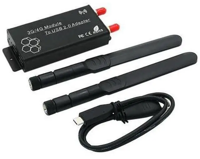 Main image of Mini PCI-E to USB 2.0(TYPE C) Adapter with SIM Card Slot and Auxiliary Power Interface for WWAN/LTE Module-AB01