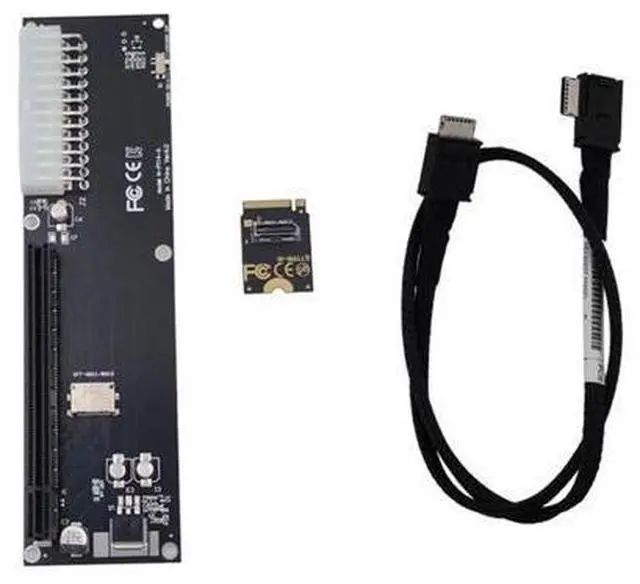 Main image of PCI-E 3.0 M-Key M.2 to Oculink SFF-8612 SFF-8611 Host Adapter for WIN Max2 External Graphics Card SSD-AB01
