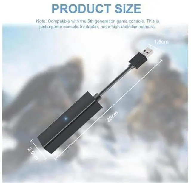 Main image of For PS5 VR Adapter Cable Mini Camera Adapter Connector for PlayStation 5 PS5 PS4 VR Adapter Connector Accessories