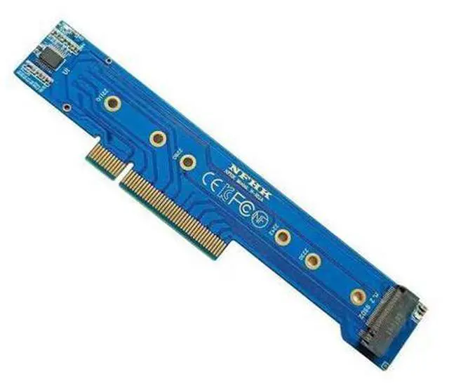 Main image of Adapter Card for 1U Chassis PCIe 3.0 4.0 X8 to 2 Pcs NVMe M.2 NGFF SSD Splitter Card Adapter Card-AB01