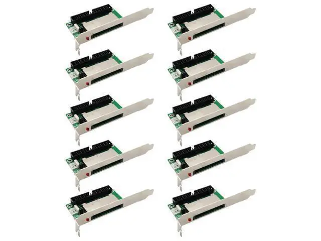 Main image of 10Pcs 40-Pin Compact Flash Card to 3.5 IDE Converter Adapter Pci Bracket Back Panel-AB01