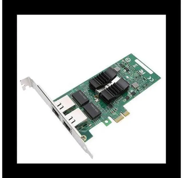 Main image of 82576-T2 Dual Port Gigabit Network Card PCI-E Network Card Adapter for XP / WIN7 / WIN8 / WIN10