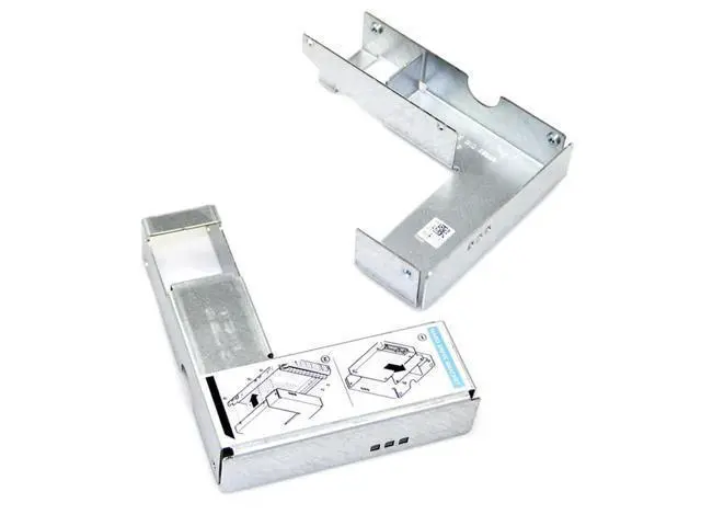 Alt view image 4 of 4 - 10Pcs 3.5Inch To 2.5Inch Metal HDD Bracket Tray Caddy For R420 R430 R510 R520 T620 R710 R720 R730 9W8C4 Converter Adapter