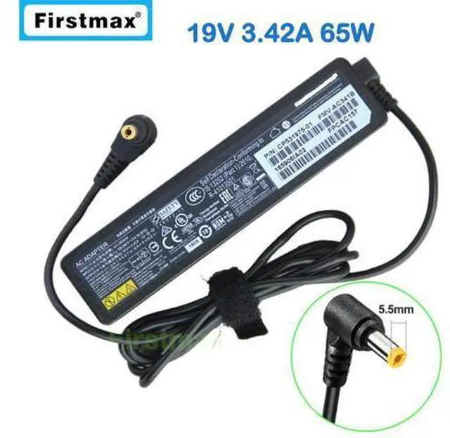 Main image of Laptop AC adapter 19V 3.42A 65W FMV-AC329 FMV-AC332 for Fujitsu LifeBook A357 A512 A514 A544 A556 A557 AH555 AH556 AH557 AH564