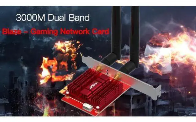 Main image of Wireless Desktop 6 In-tel AX200 Card BT 5.1 Dual Band 2974Mbps PCIe Adapter AX200NGW 802.11ax pcie lan 6 card 3000m