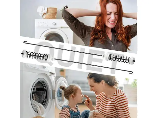 Alt view image 2 of 4 - W10780048 W10189077 For Ken-More Whirlpool Roper Washing Machine Suspension Rod Kit W10780045 DC97-1650C Parts Accessories