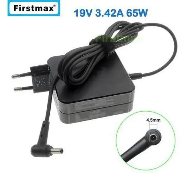 Main image of 19V 3.42A laptop ac power adapter charger for Vivobook Q524UQ Q534UX P2520LJ ASUSPRO P2530UA P2540 EU Plug