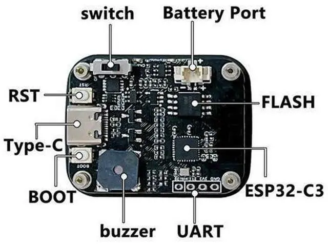 Alt view image 4 of 4 - 1.69Inch ESP32 LCD Display Module With Touch Panel Clock Watch Screen ST7789 240X280 Mini Display With Bluetooth