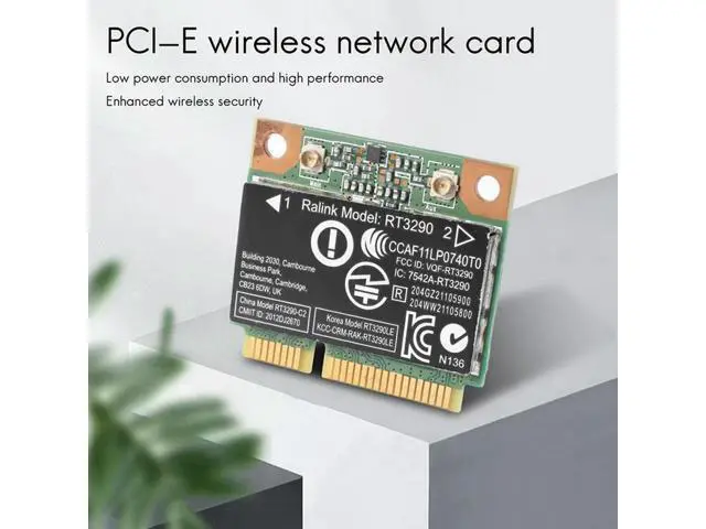 Alt view image 4 of 4 - 10X RT3290 150Mbps Wi-Fi Wireless Network Card Bluetooth-Compatible For Pavilion G7-2000 Ralink 802.11B/G/N
