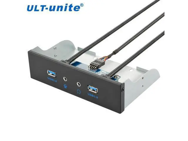 Main image of 5.25 inch Computer Case 2 port USB3.0 USB Audio Port Front Panel