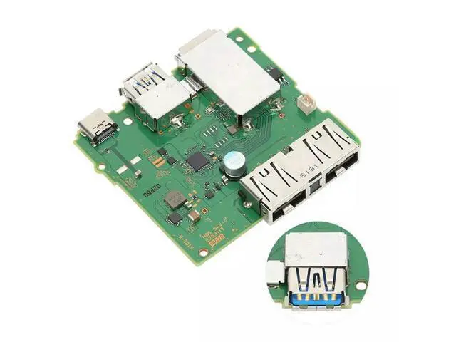 Alt view image 3 of 4 - Connector Motherboard Connector PCB Board For Switch Output Charging Dock Port Socket PCB Board