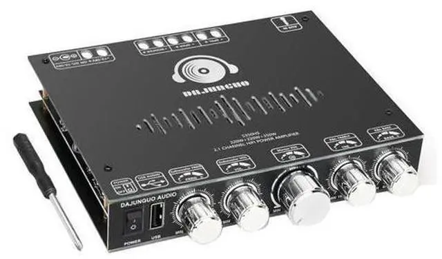 Main image of S350HS TPA3251 Bluetooth Power Amplifier Board with Subwoofer 2.1 Channel 220Wx2+350W, Audio Power Amplifier Module-AB01