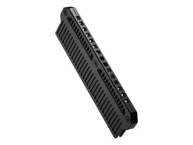 Alt view image 2 of 4 - 2X DDR4 DDR5 RAM Memory Heatsink Cooler Memory Cooling Vest Aluminum With 9W Silicone Grease Heat Conductor,Black