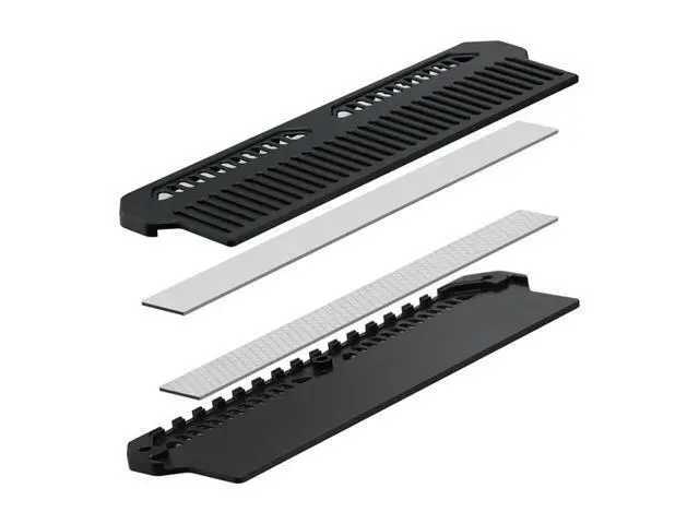 Alt view image 4 of 4 - 2X DDR4 DDR5 RAM Memory Heatsink Cooler Memory Cooling Vest Aluminum With 9W Silicone Grease Heat Conductor,Black