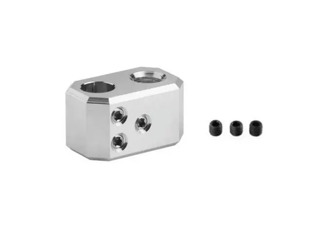 Alt view image 4 of 4 - For Prusa I3 MK4 Extruder Hotend Kit 0.4MM Hardened Steel Nozzle Aluminum Heating Block 24V 40W Heating Rod