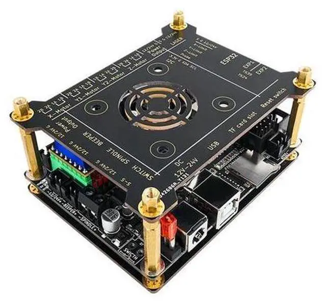 Main image of MKS DLC32 V2.0 Offline Control 32Bits ESP32 Motherboard With Protective Case For Desktop Engraving Machine