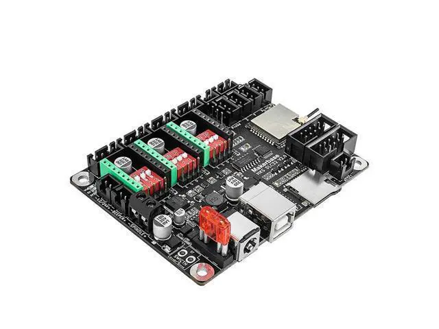 Alt view image 3 of 4 - MKS DLC32 V2.0 Offline Control 32Bits ESP32 Motherboard With Protective Case For Desktop Engraving Machine