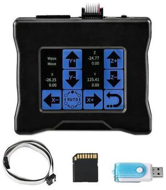 Main image of CNC Offline Controller with Touchscreen, CNC Router Offline Control Module, 2.8Inch GRBL Offline Controller
