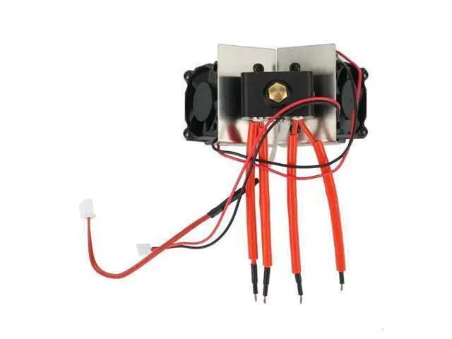 Alt view image 3 of 4 - Hotend Kit 2 In 1 Out Y-Type Remote Hotend Kit For Geeetech A30M 3D Printer With 0.4Mm Nozzle 1.75Mm Filament