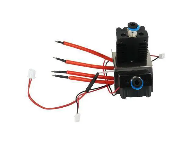 Alt view image 2 of 4 - Hotend Kit 2 In 1 Out Y-Type Remote Hotend Kit For Geeetech A30M 3D Printer With 0.4Mm Nozzle 1.75Mm Filament