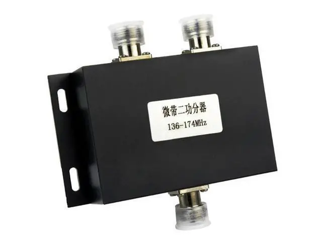 Alt view image 3 of 4 - 2X 2 Way VHF 136-174Mhz Antenna Power Divider Splitter For Radio Repeater Power