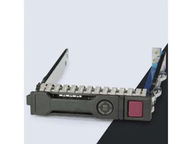 Alt view image 2 of 4 - (4-Pack) 2.5 Inch 651687-001 651699-001 SAS SATA Hard Drive Tray Caddy For G8 G9 DL120 DL160 DL180 DL360 And More