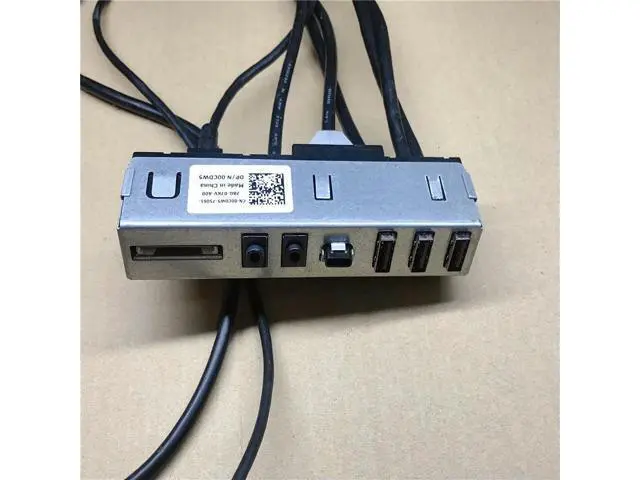Alt view image 2 of 2 - FOR XPS 8930 OEM Front Audio USB Card Reader Panel 0CDW5 00CDW5