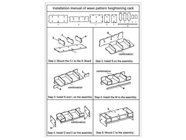 Alt view image 4 of 4 - Desktop Computer Monitor Heightened Shelf Desk Storage Keyboard Organizer Rack With A Drawer For Laptops PC Printers
