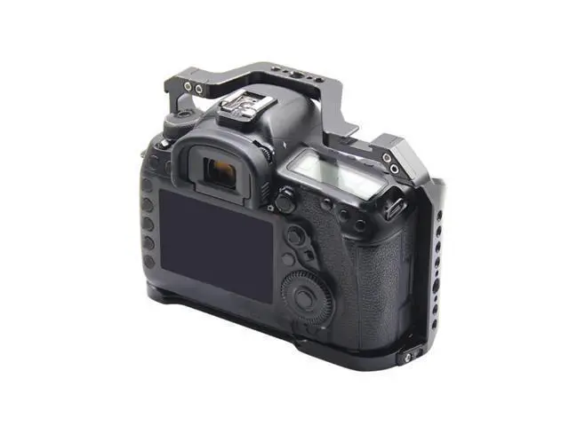 Alt view image 4 of 4 - Aluminum Alloy Frame Case Cover for 5D Mark II III Camera for 1/4 Screw Hole