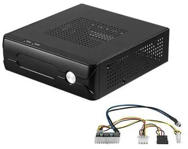 Main image of M03 HTPC ITX Case+84W 12V Power Supply Board HTPC Chassis USB2.0 ITX Enclosure Industrial Control Chassis