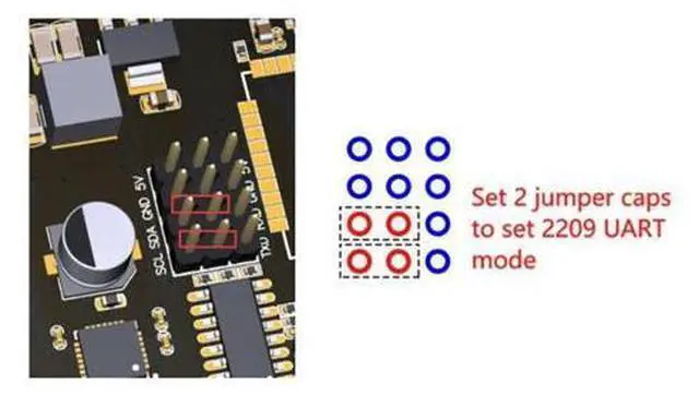 Alt view image 2 of 4 - 3D Printer Motherboard E4 V1.0 ESP32 Motherboard Control Board Integrated TMC2209 Driver With