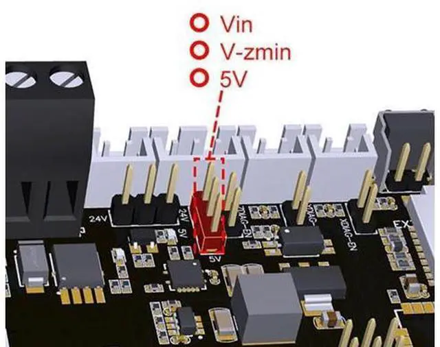 Alt view image 4 of 4 - 3D Printer Motherboard E4 V1.0 ESP32 Motherboard Control Board Integrated TMC2209 Driver With