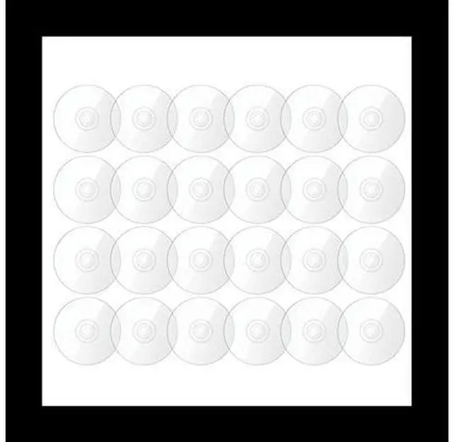 Main image of Clear CDs for Painting Blank CDs for Decoration DIY Aesthetic Wall Cd Room Decor Transparent Wall CDs Crafts (50 Pcs)