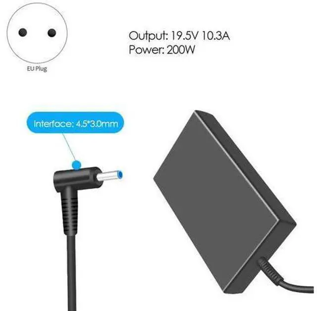 Alt view image 2 of 4 - 200W Laptop Charge For Shadow Elf 4Th And 5Th Generation PRO4/5 19.5V10.3A/Multiple Protection/Flash Charging