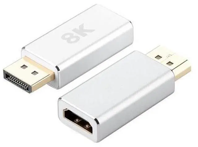 Main image of Active Standard DP1.4 to HDMI-Compatible 2.1 Adapter, Dp to HDMI-Compatible Cable Converter, Support 8K@60Hz