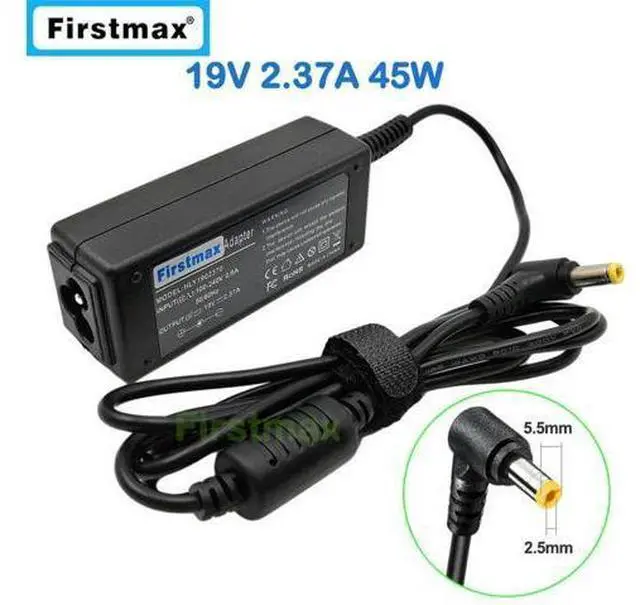 Main image of 19V 2.37A 45W laptop AC power adapter charger for Toshiba Portege T210 T210D T230 T230D Z30 Z30T Z830 Z835 Z930 Ultra Book Z935