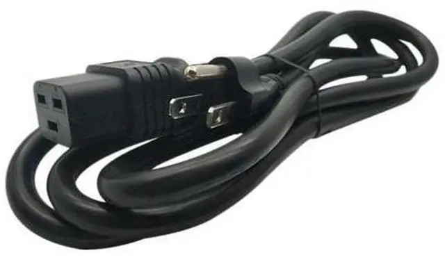 Main image of US Nema 5-15P TO C19 AC Power Extension Cable Cord Nema 5-15P to IEC 320 C19 Power Cord(US Plug,1M)
