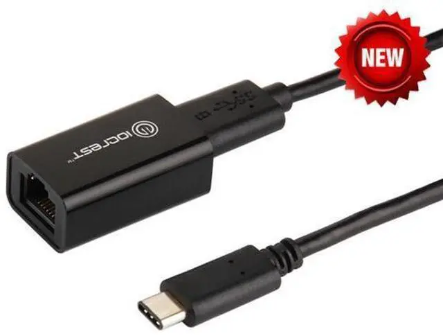 Main image of 1PC USB 3.1 Type C Reversible (USB-C) to RJ45 100/1000Mbps Gigabit Ethernet LAN Network Adapter fit for USB3.0 connector