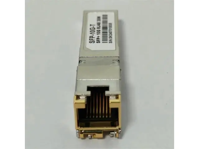 Main image of 10G SFP + to Rj45 30m Self-Adaption 10G/5G/2.5G Optical Module Compatible for , , Ethernet Optic Switch-AB01