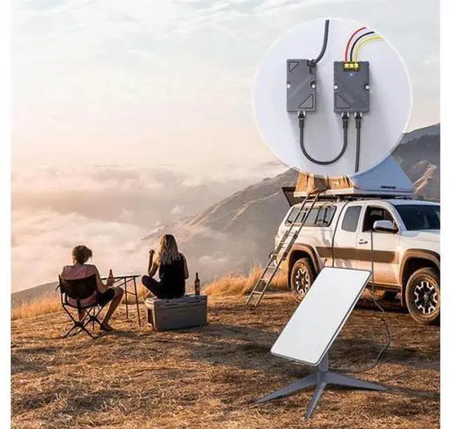 Main image of For Dishy Cable Adapter to RJ45 and 150W GigE Passive PoE Injector for V2 to PoE Injector-AB01