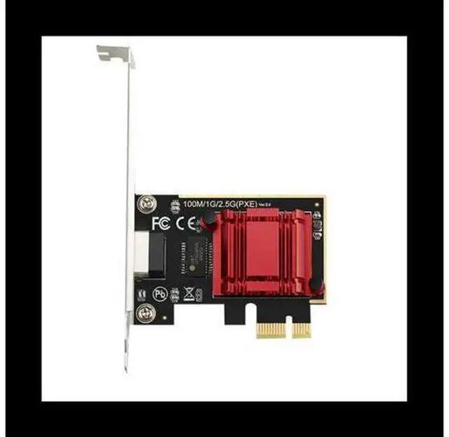 Main image of 2.5G PCI-E to RJ45 Network Card Receiver Gigabit Diskless Network Card Ethernet 2500Mbps 2.5Gbps for PC