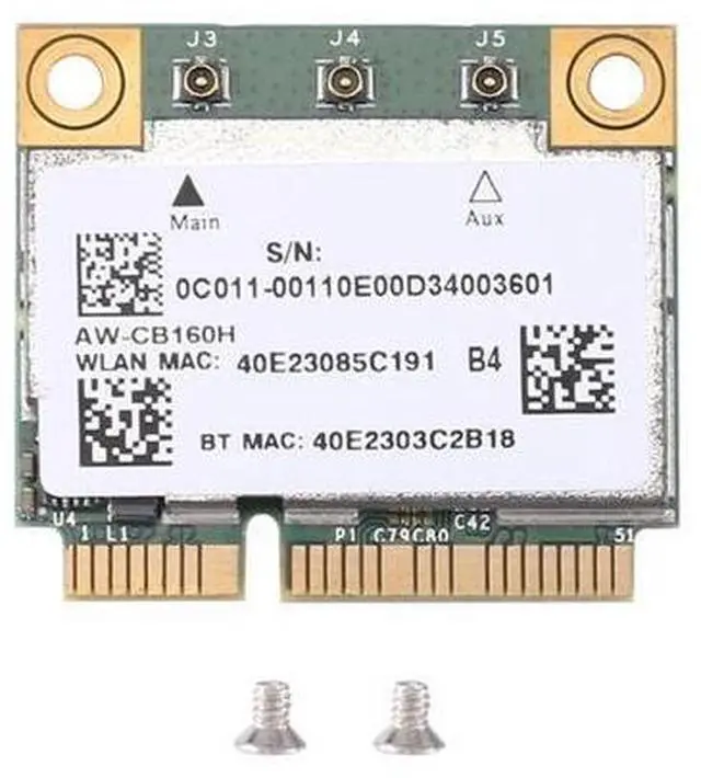 Main image of 802.11AC 1300Mbps Wireless BT 4.0 Mini PCI-E Card For Azurewave BCM94360HMB Card