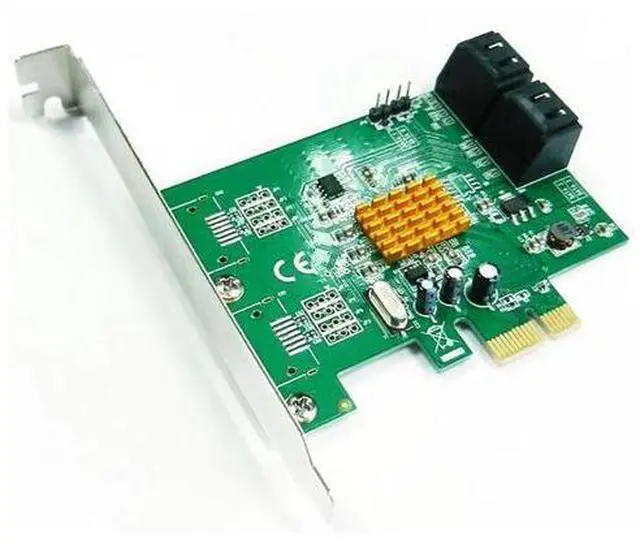 Main image of 4 Ports SATA3.0 6Gbps to PCI-Express Expansion Card 88SE9215 Chipset for Marvell