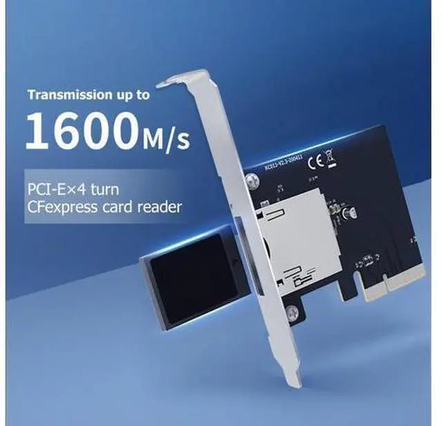 Main image of PCIE To CF Card Reader Hard Drive Adapter PCI-E X4 Converter Board CF Type B Memory Card Reader Adapter
