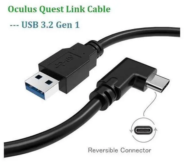 Alt view image 5 of 7 - USB C Cable 10ft/3M, Oculus Quest Link Cable, High Speed Data Transfer & Fast Charging Cable Compatible for Oculus Quest1/Quest2 and Gaming PC